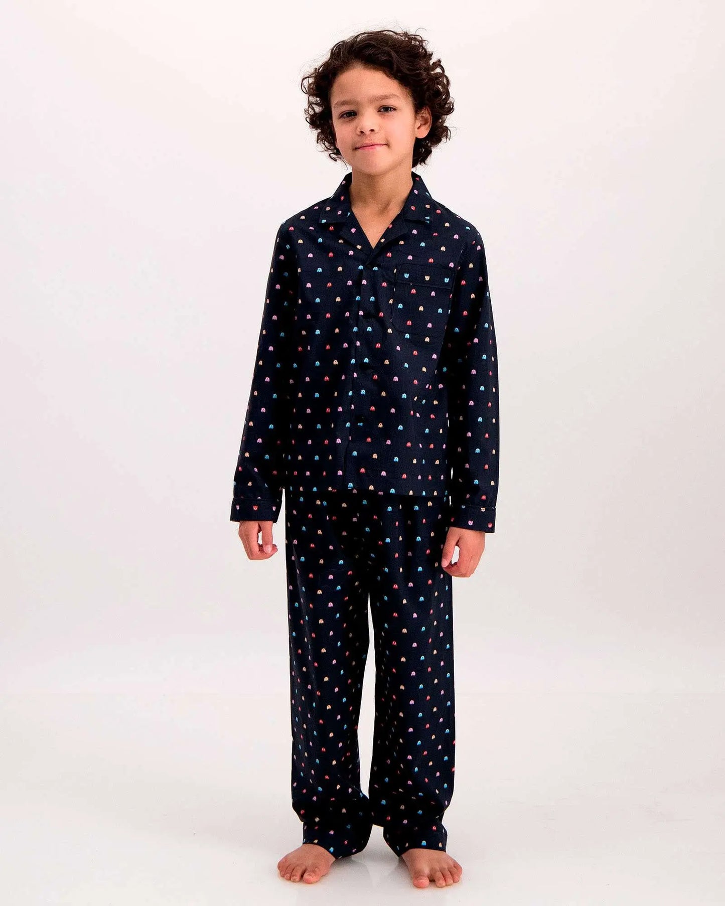 Boys Long Pyjamas - P-Ghost Woodstock Laundry
