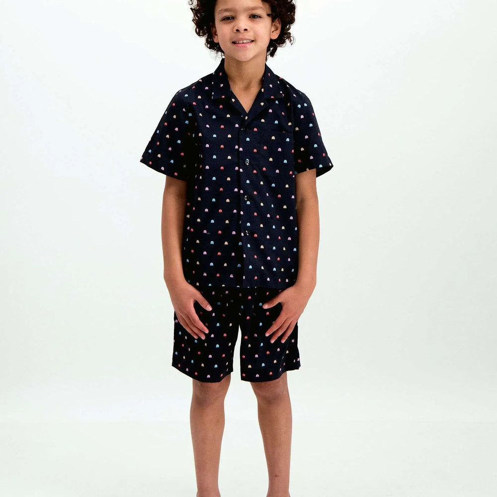 Boys Short Pyjamas - P-Ghost Woodstock Laundry