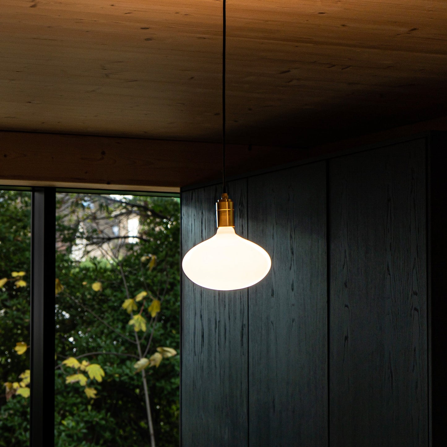 Oval II Plug-In Pendant in Brass Tala