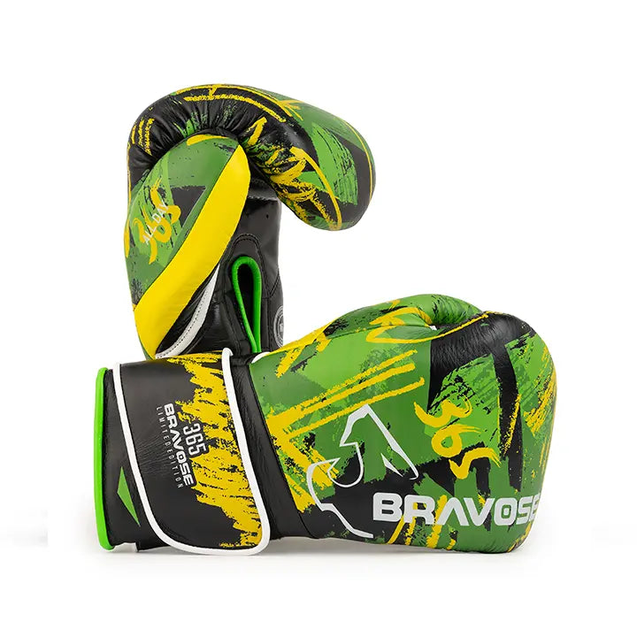 Bravose Limited Edition 16oz Velcro Boxing Gloves – 365 Series Bravose