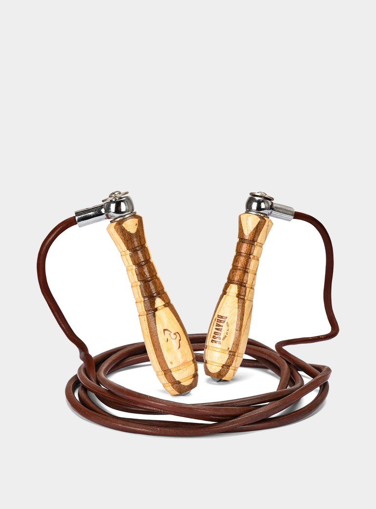 Premium Leather Skipping Rope Bravose