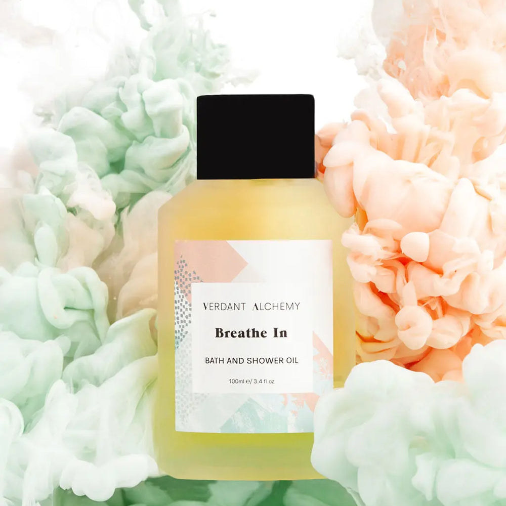 Breathe In Bath and Shower Oil 100ml Verdant Alchemy