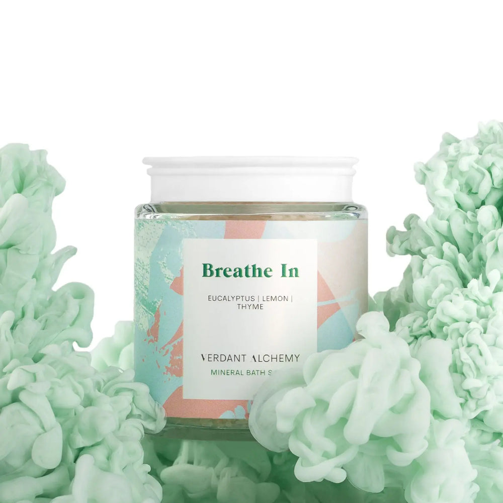 Breathe In, Mineral Bath Salts Verdant Alchemy