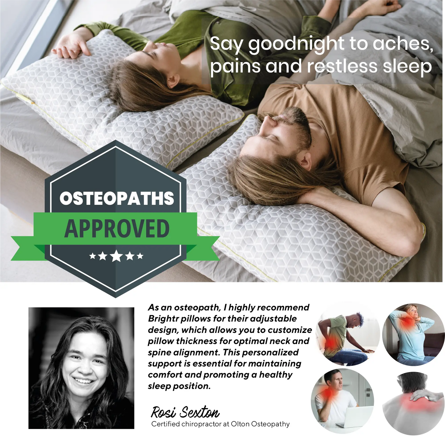 Brightr® Luna pillow Refurbished Brightr® Sleep