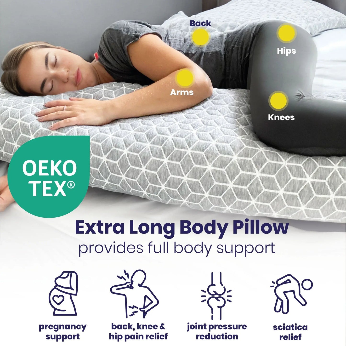 Brightr® Hug Body Pillow Brightr® Sleep