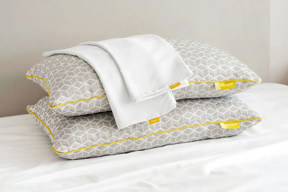 Brightr® Luna pillow & Copper Pillowcase Bundle Brightr® Sleep