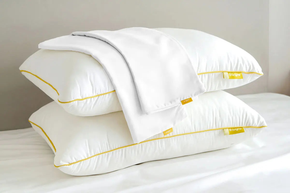 Brightr® Nox pillow & Copper pillowcase bundle Brightr® Sleep