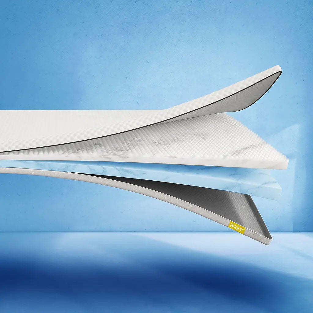 Brightr®  Orthopedic Firm/Hard Mattress Topper for Back Pains Brightr® Sleep