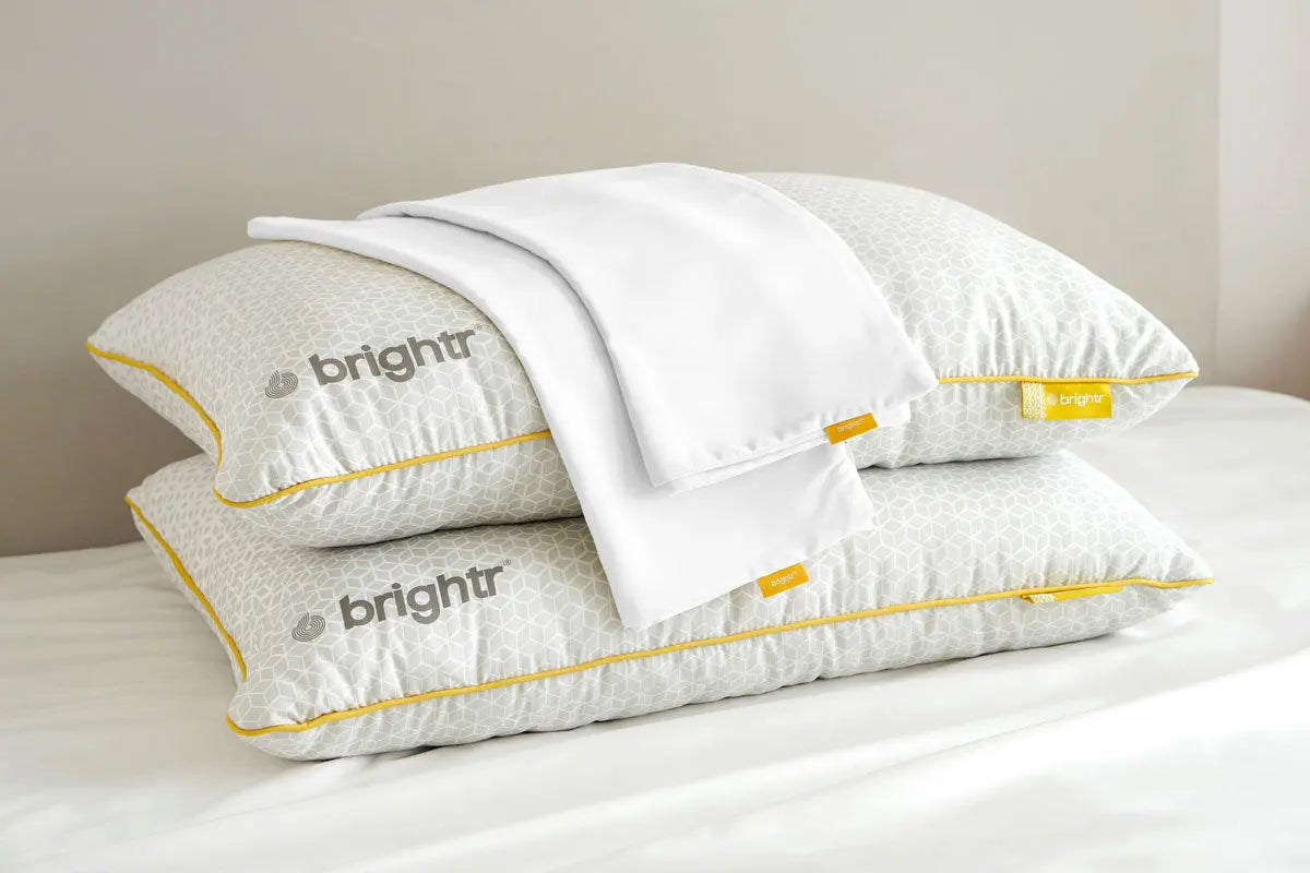Brightr® Stella pillow & Copper pillowcase bundle Brightr® Sleep