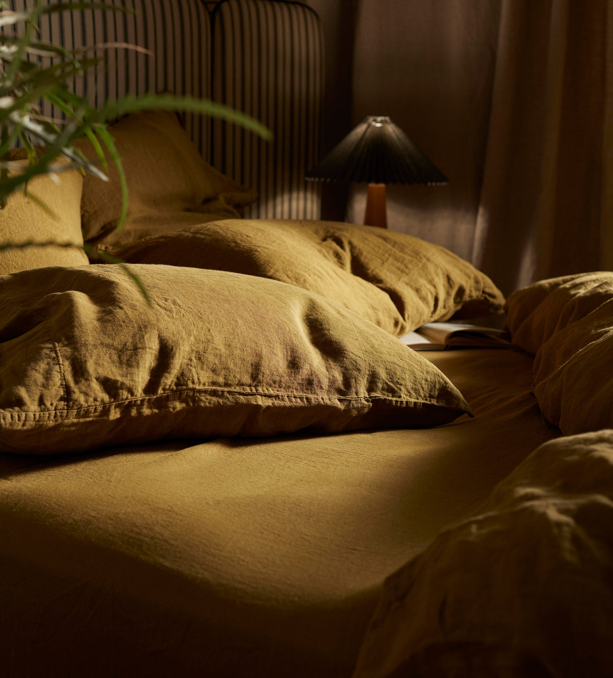 Bronze 100% Linen Pillowcase - The Secret Linen Store