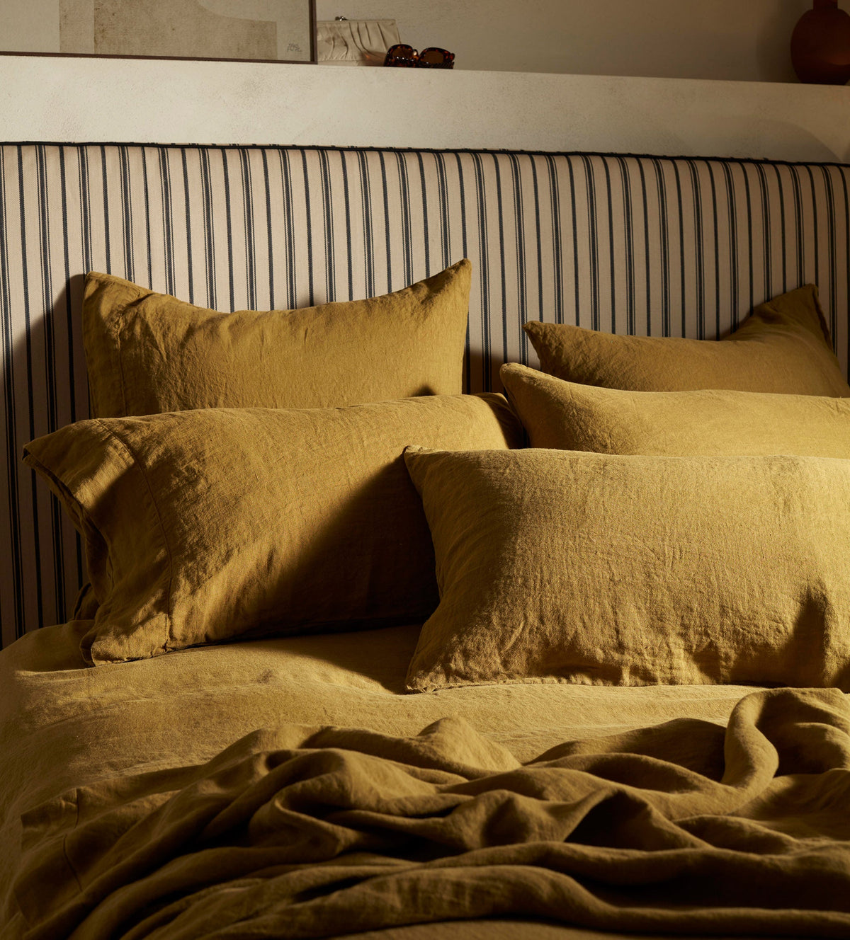 Bronze 100% Linen Pillowcase - The Secret Linen Store