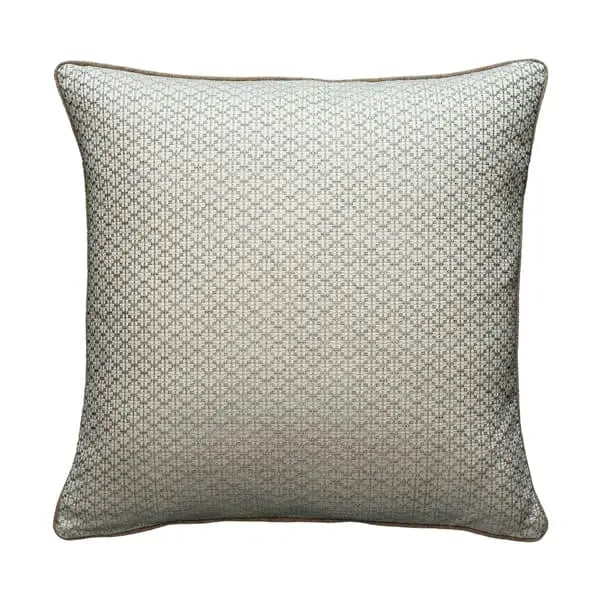 Brook String, Sustainable Feather, Cushion Sophie Paterson Cotton Blend & Linen Blend Geometric Andrew Martin