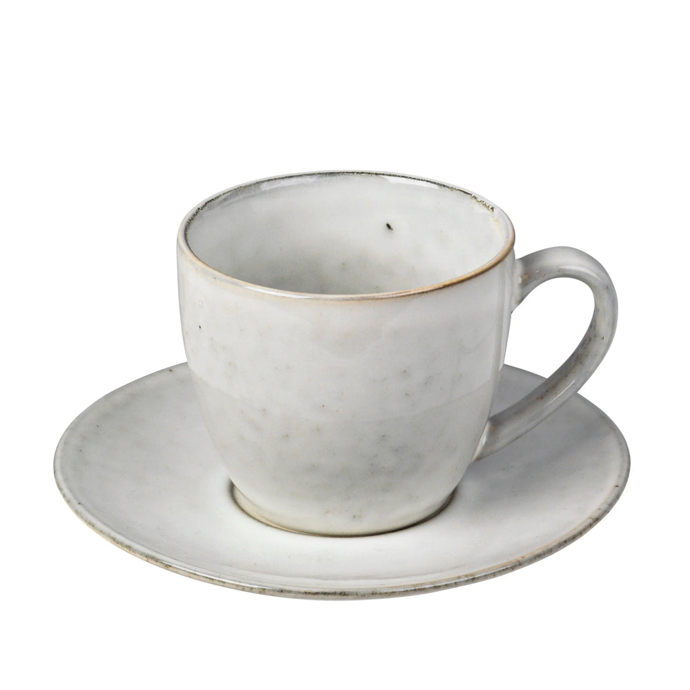 Broste Copenhagen Nordic Sand Cup And Saucer 8.8 Cm Broste Copenhagen