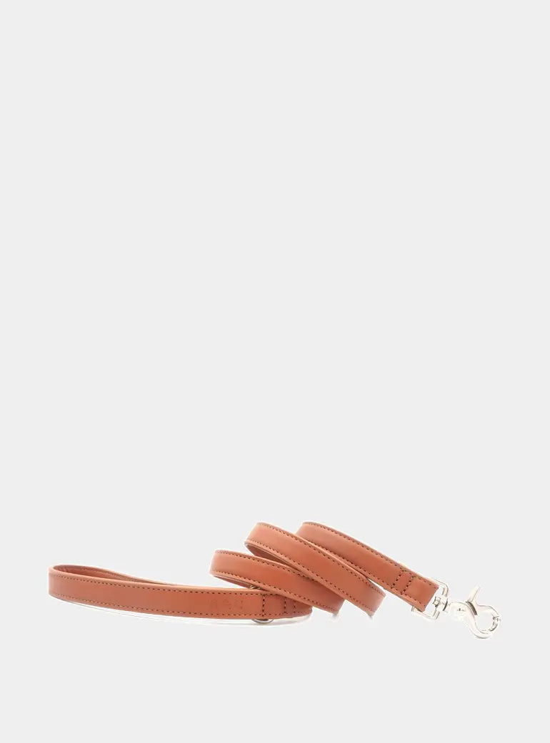 Brown Leather Dog Lead Ralph & Co