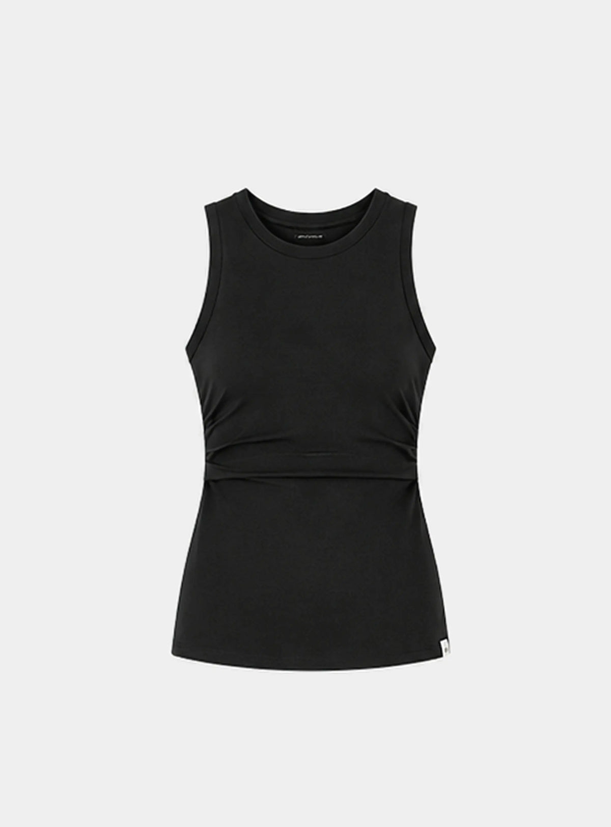 Bshirt Nursing Rib Racer Vest in Black Bshirt