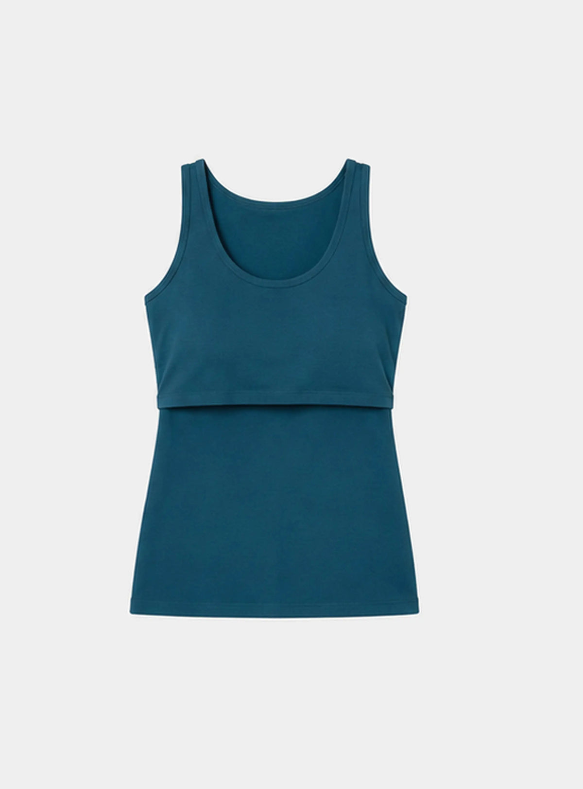 Bshirt Nursing short sleeve t-shirt Twin Pack- White & Teal Bshirt