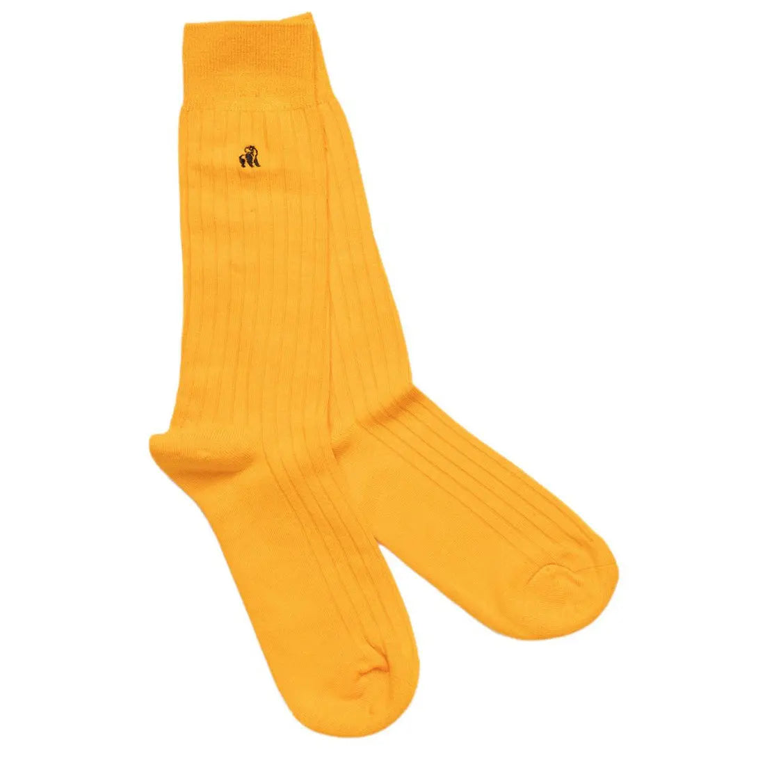 Bumblebee Yellow Bamboo Socks Swole Panda