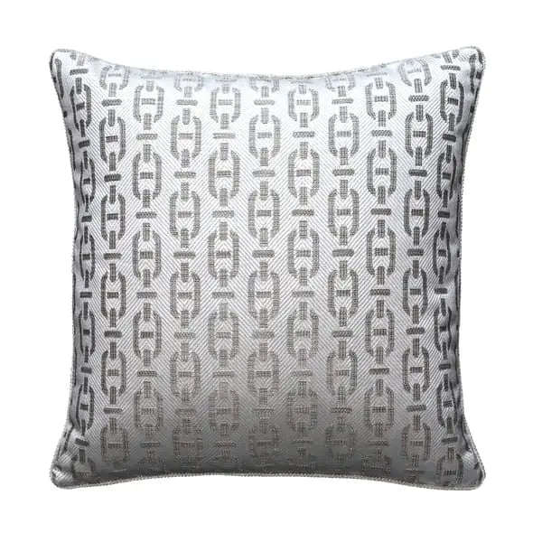 Burlington Cloud, Sustainable Feather, Cushion Sophie Paterson Cotton Blend & Linen Blend Geometric Andrew Martin