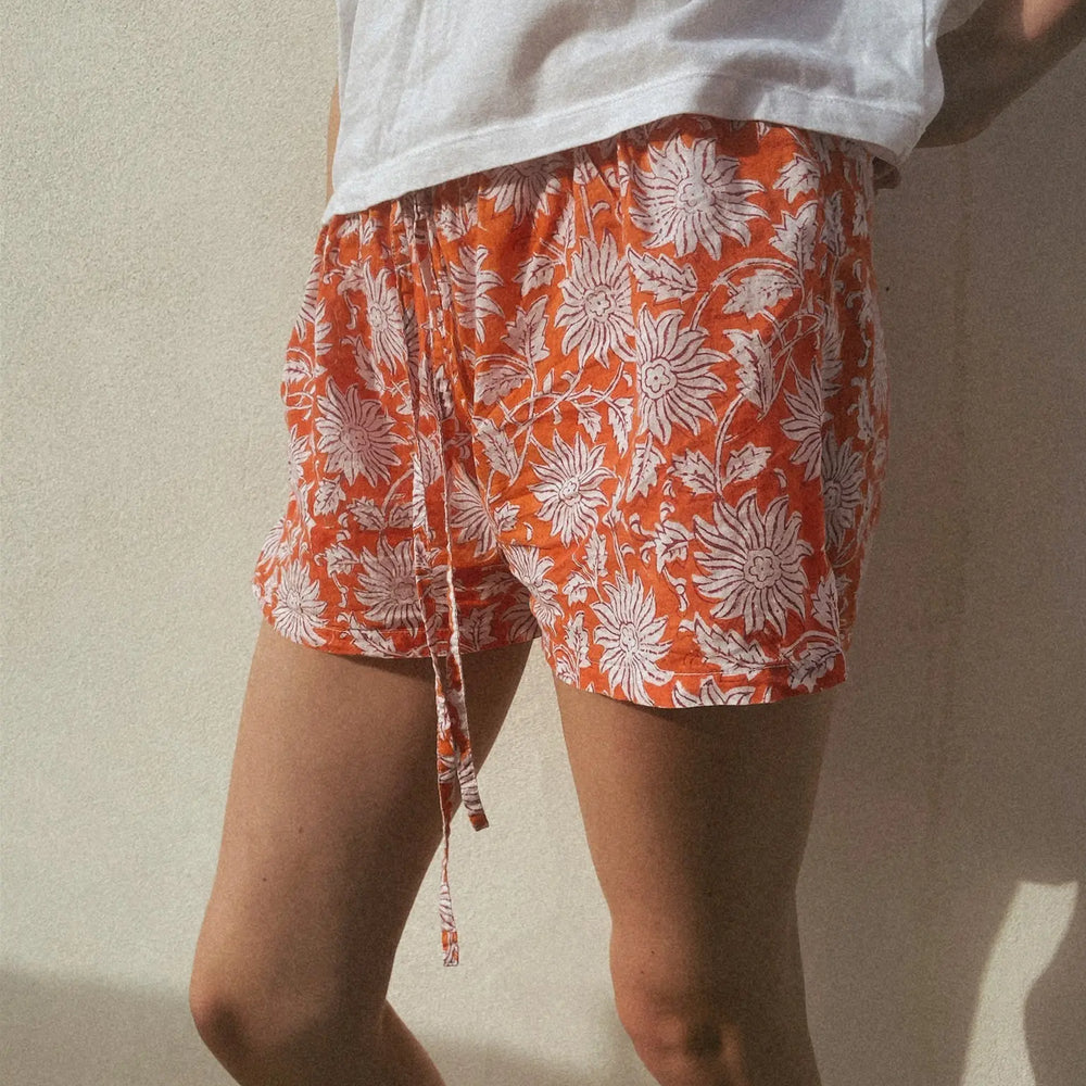Burnt Amber Women's Pyjama Shorts Madder & More