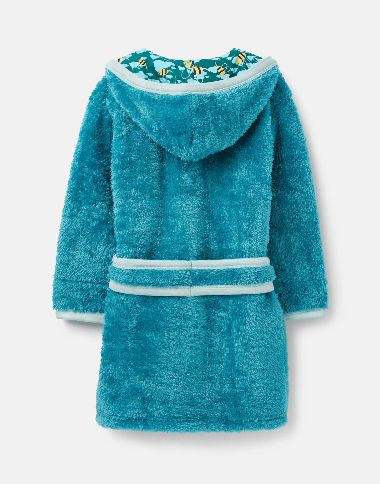 Busy Bees Blue Boys Fleece Dressing Gown Luca and Rosa