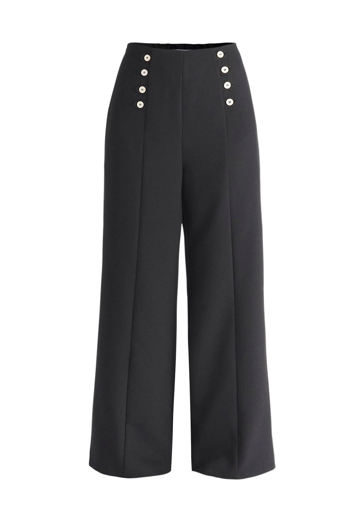 Button Waist Trousers Paisie