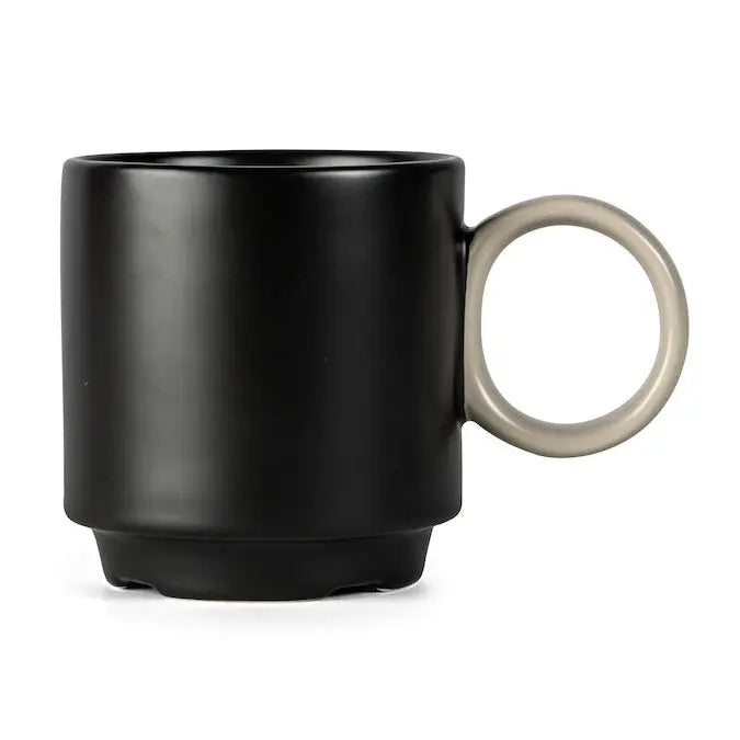 Byon Noor Cup ¯7.5 Cm Black-Beige Byon