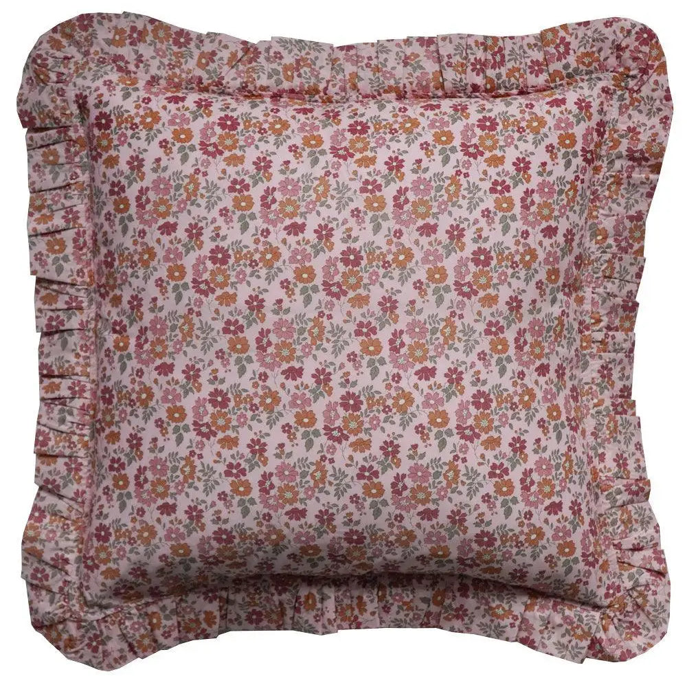 CAPEL FLORET Liberty Frill Cushion Coco & Wolf