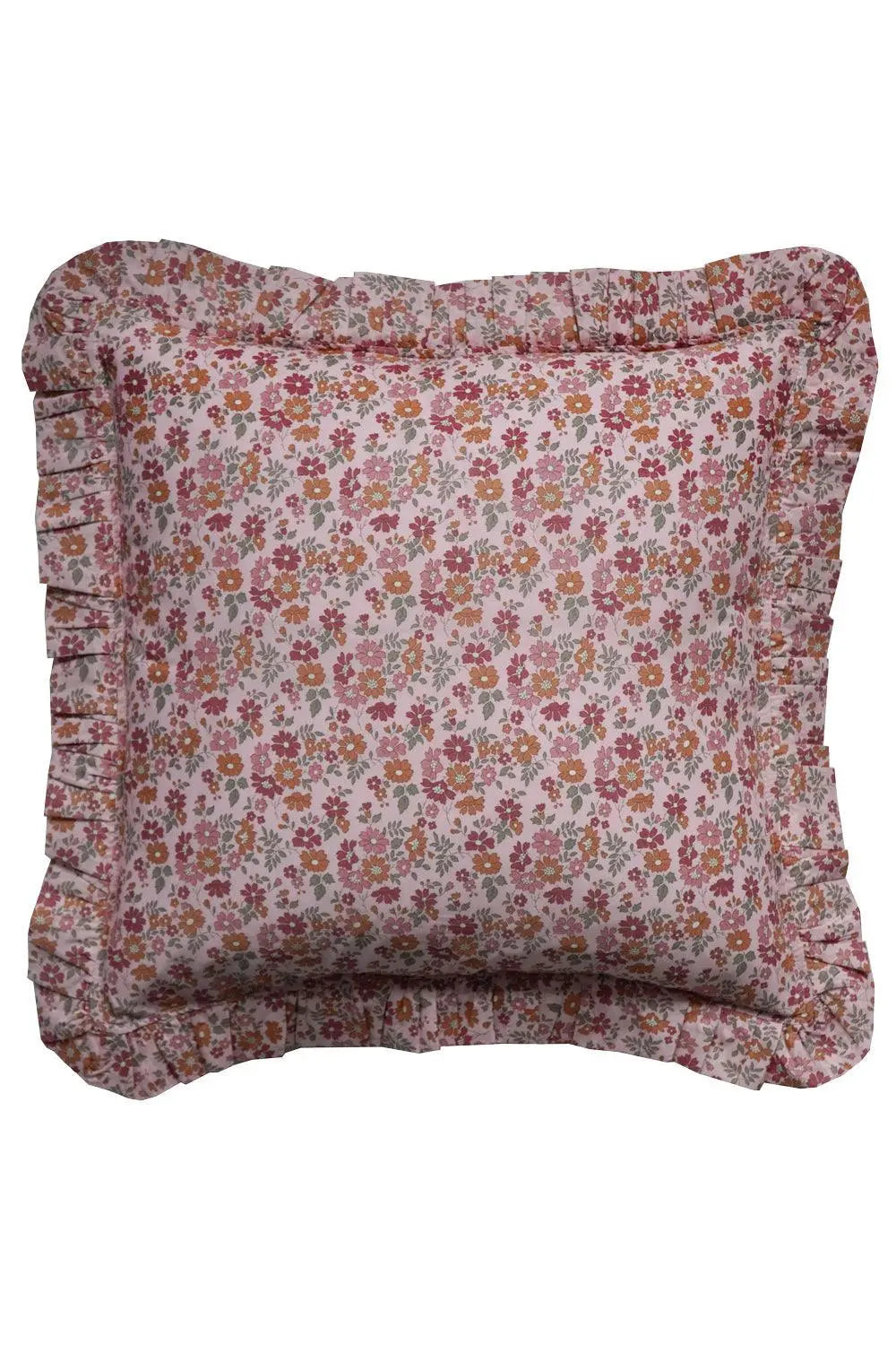 CAPEL FLORET Liberty Frill Cushion Coco & Wolf