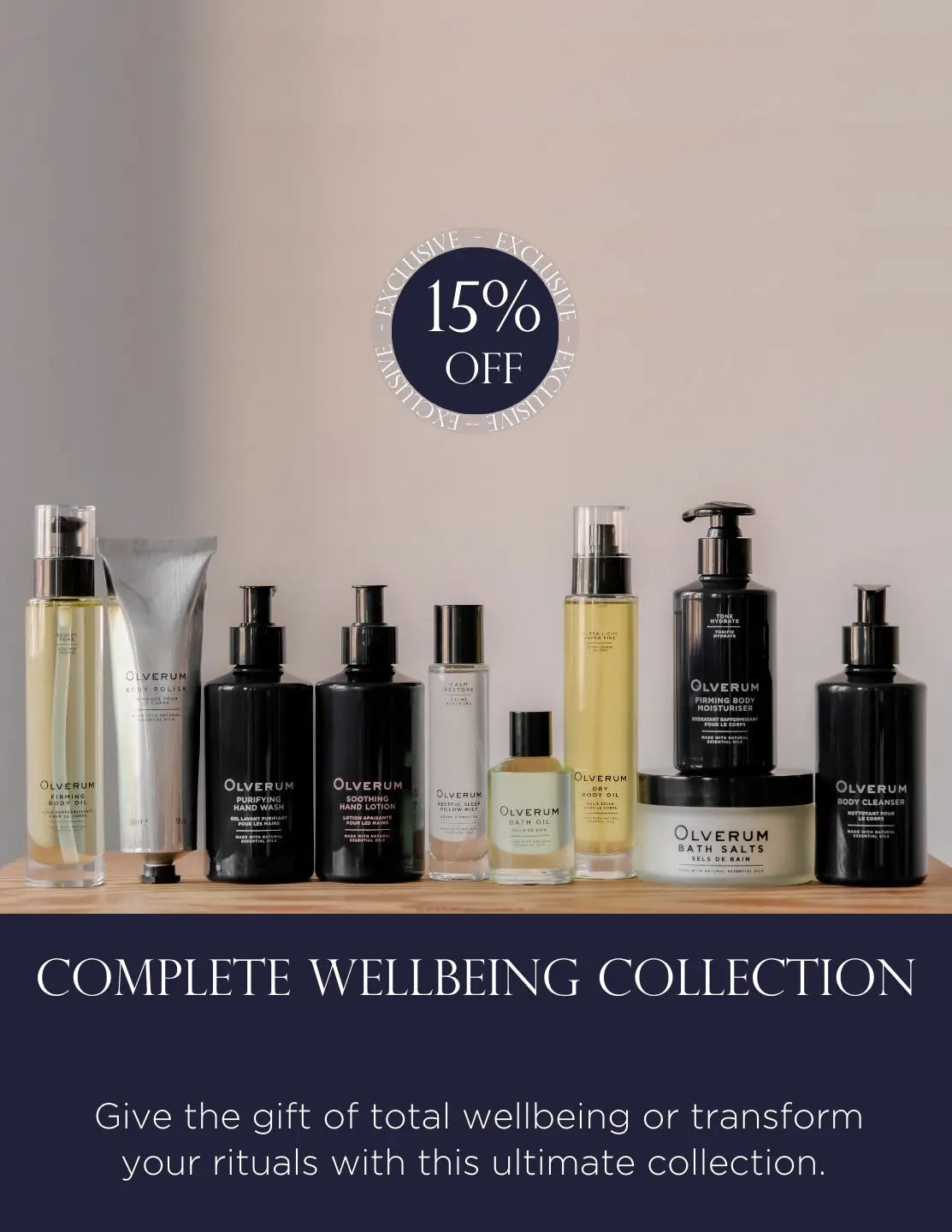 COMPLETE WELLBEING COLLECTION Olverum