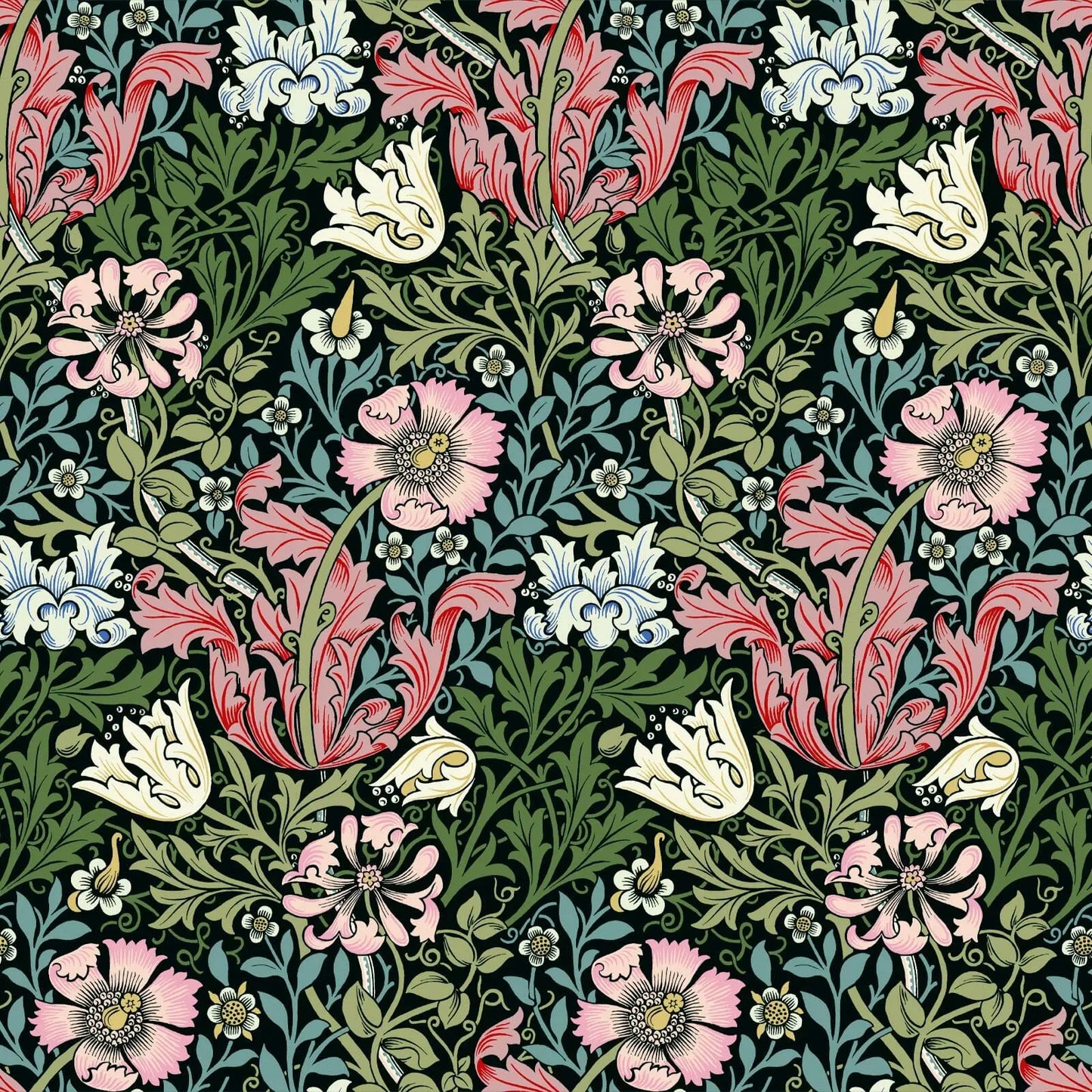 COMPTON Wallpaper - Onyx House of Hackney