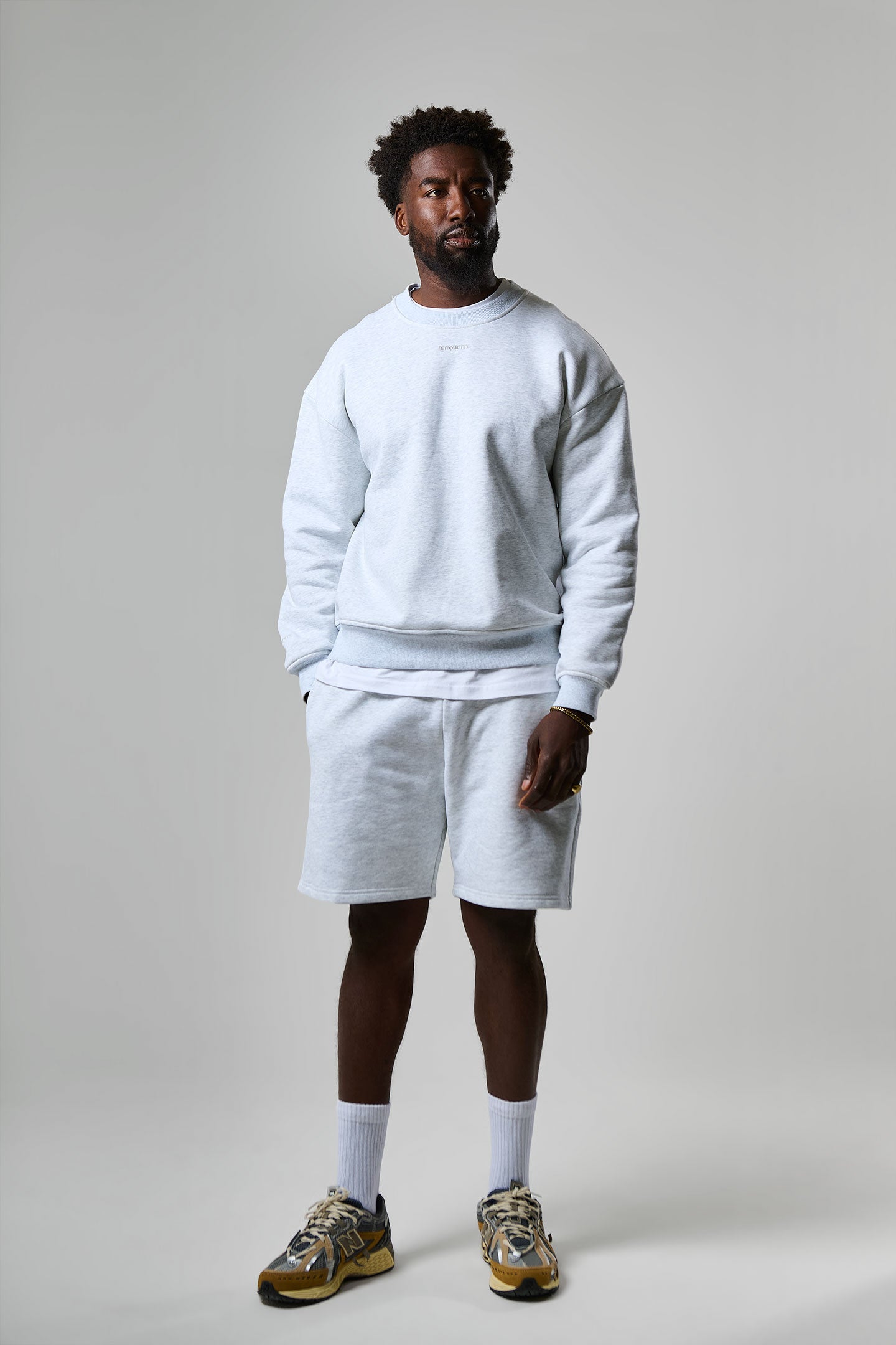 Core Short - Light Grey Etiquette