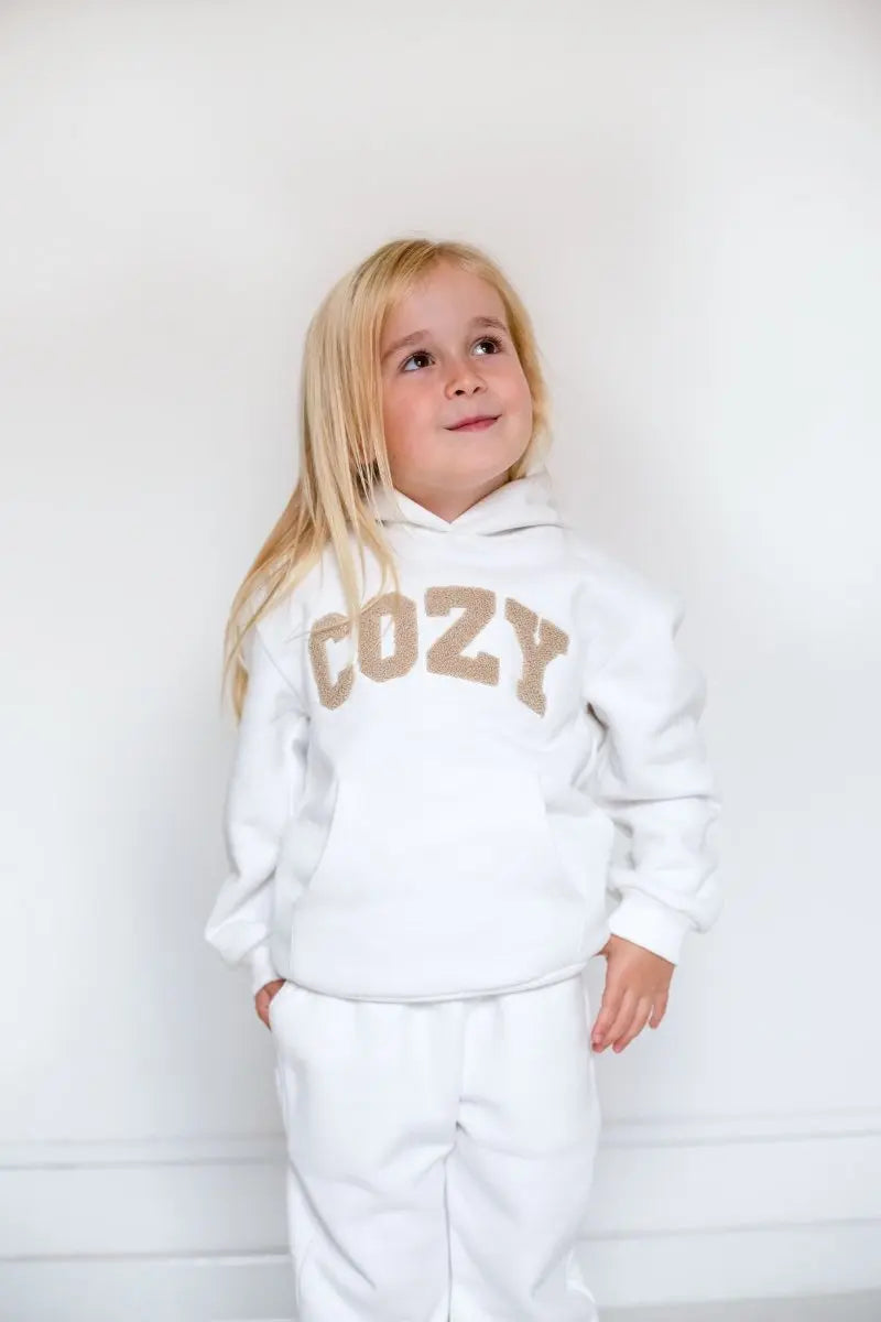 COZY Mini Tracksuit Off-White Set Cozy Crew Club