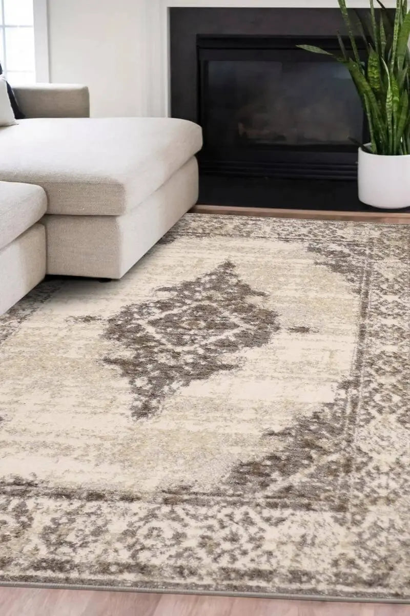 Cadiz Natural Traditional Rug – Soft Vintage The Rugs