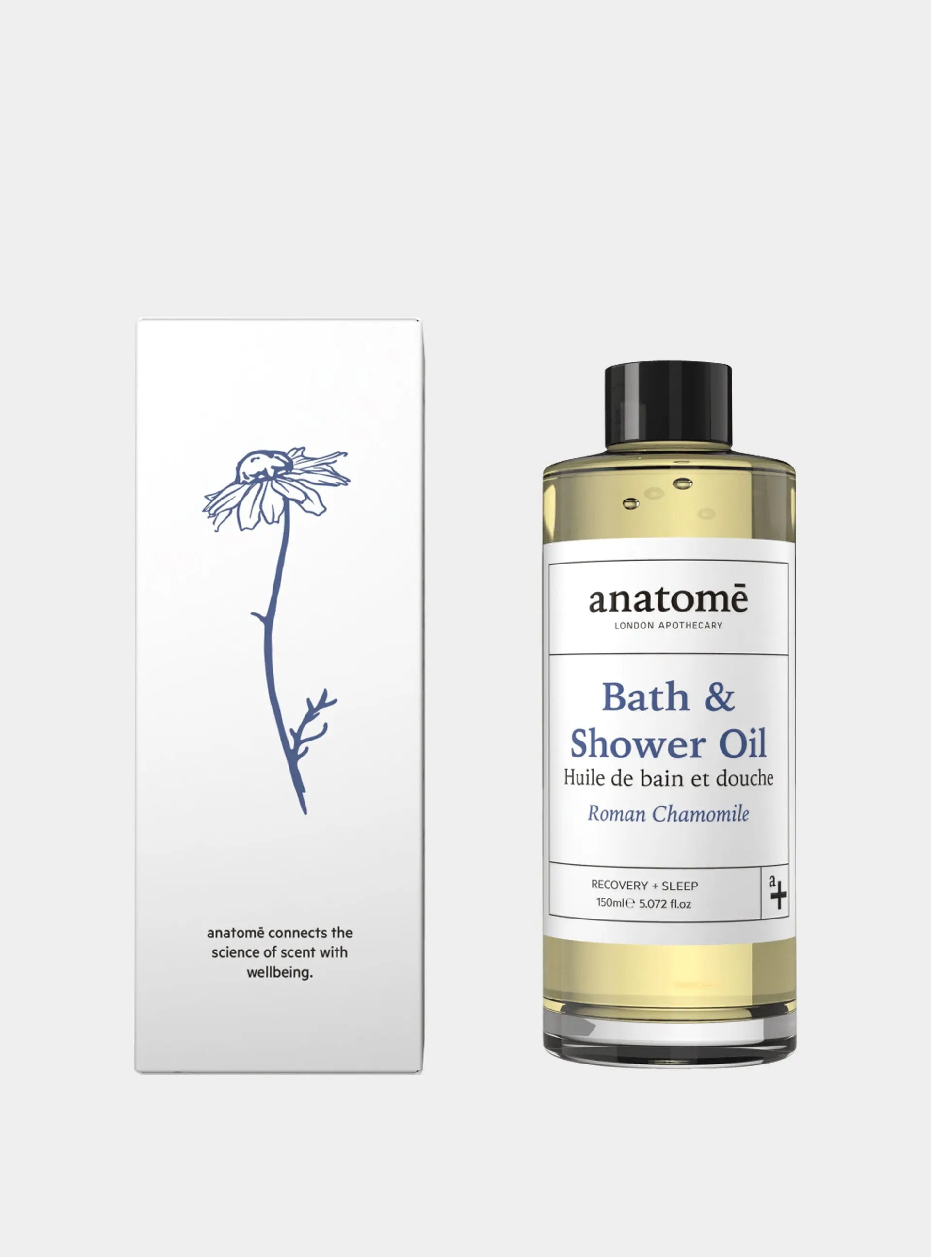 Calming Shower Calming Bath & Shower Oil with Roman Chamomile – Sleep & Stress Relief ...