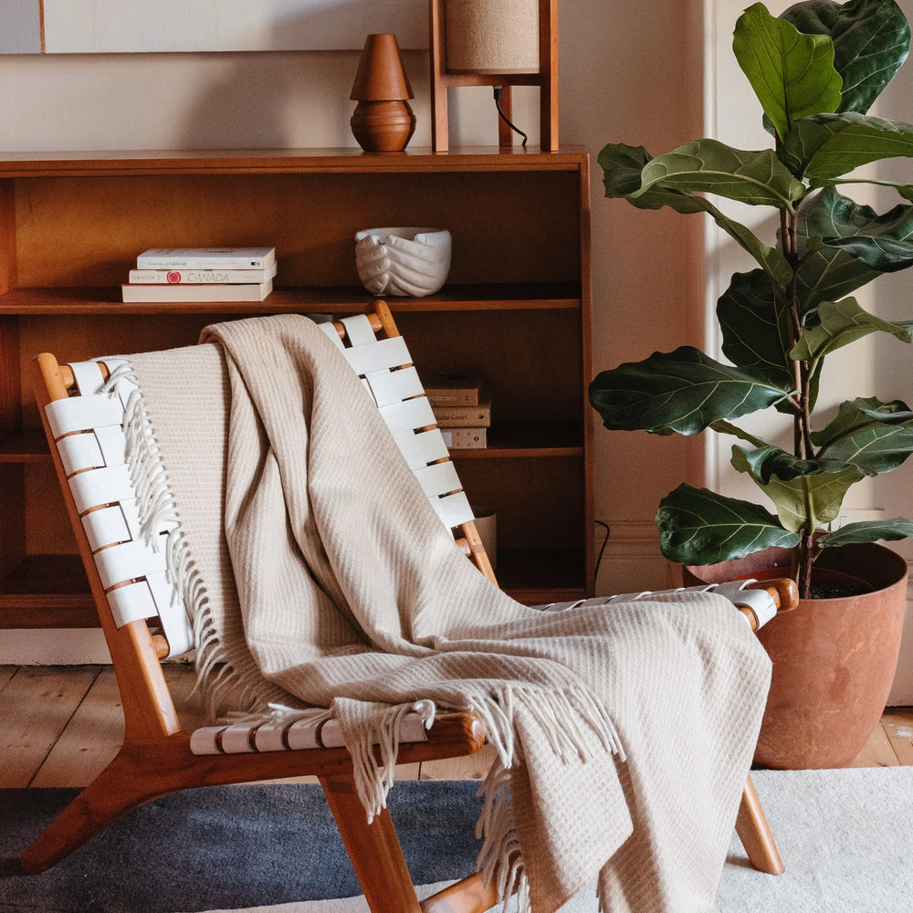 Camel Wool Blanket TartanBlanketCo