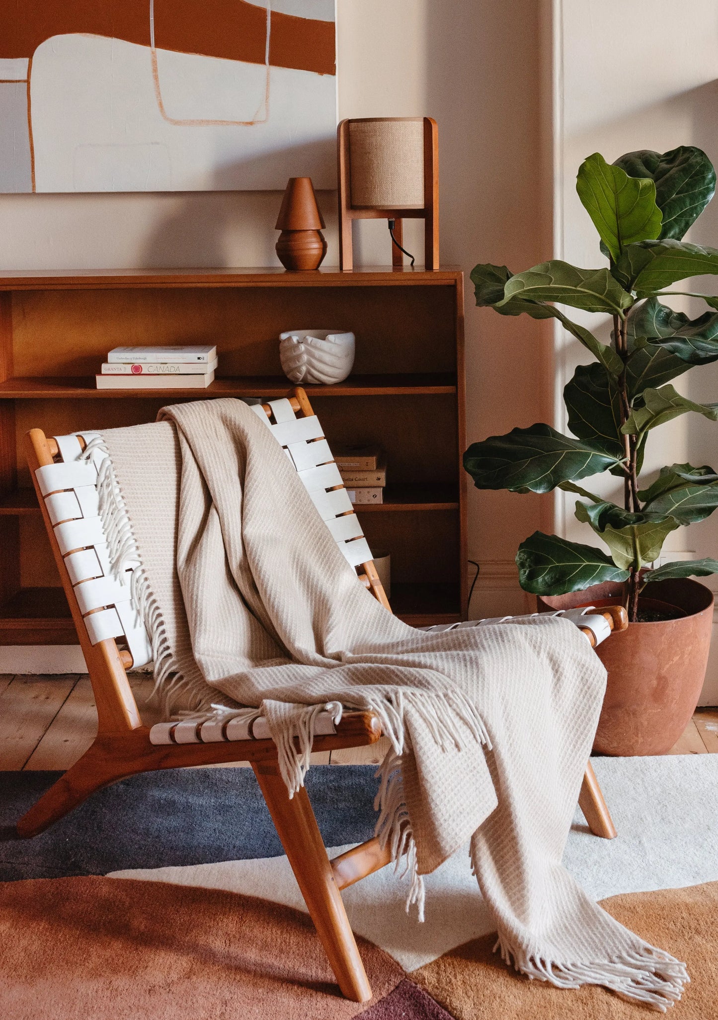 Camel Wool Blanket TartanBlanketCo