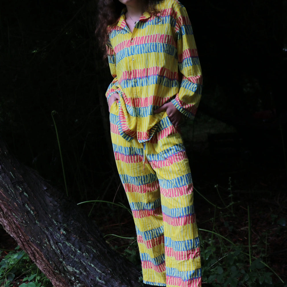 Can Noodle (Yellow) Pyjama Trouser Set French William