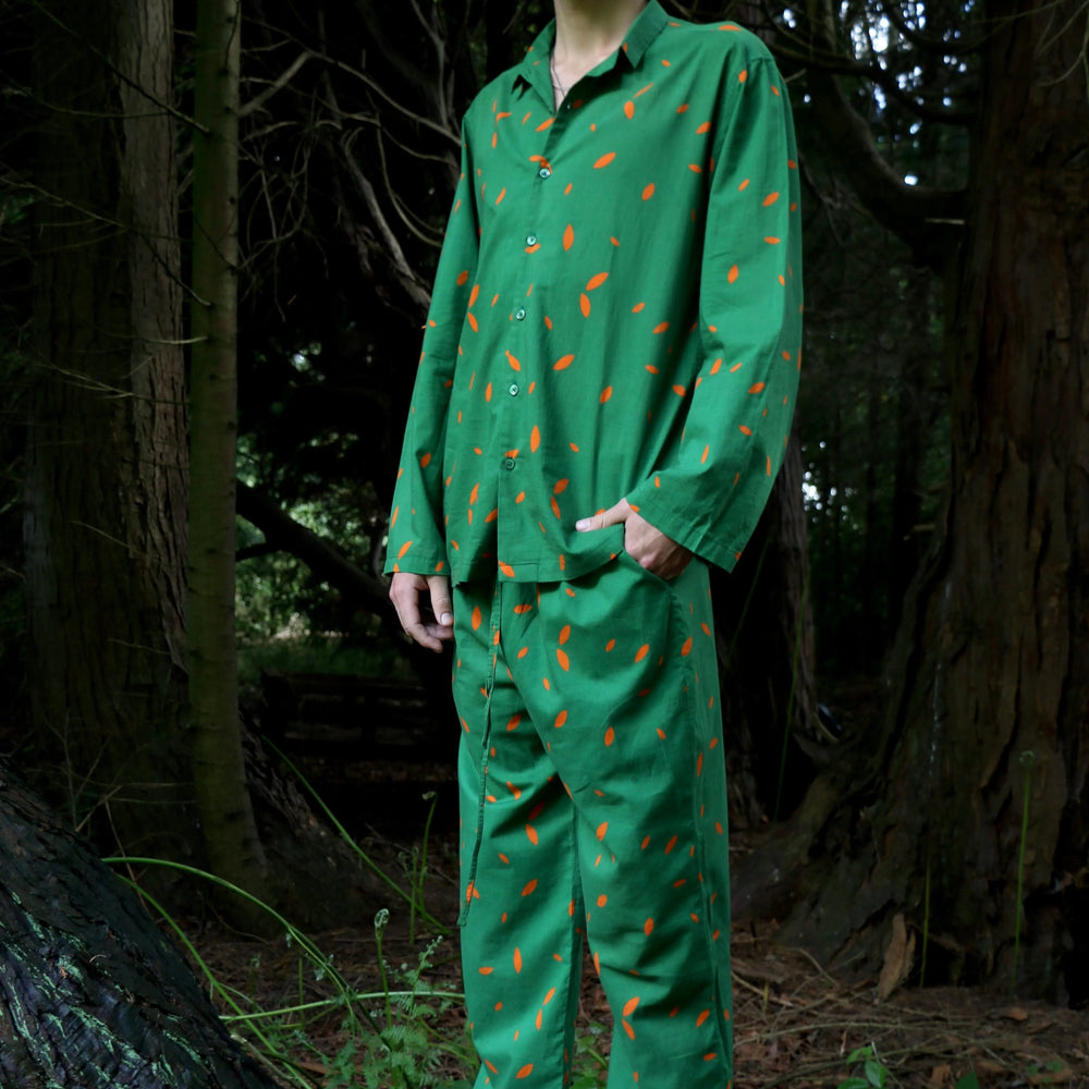 Can Petal (Green) Pyjama Trouser Set French William