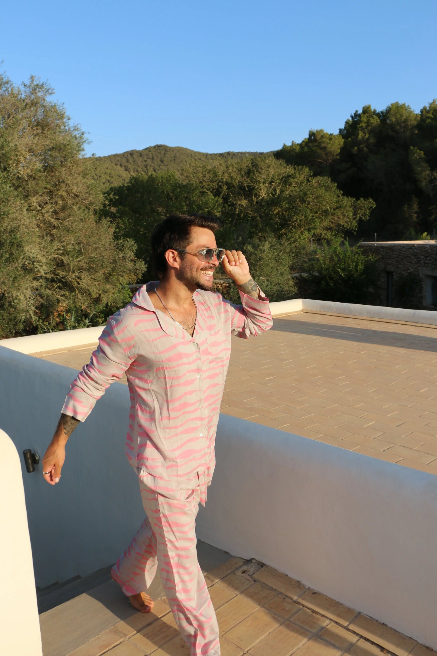 Can Rose Unisex Modal Pyjama Trouser / Pyjama Trouser Set French William