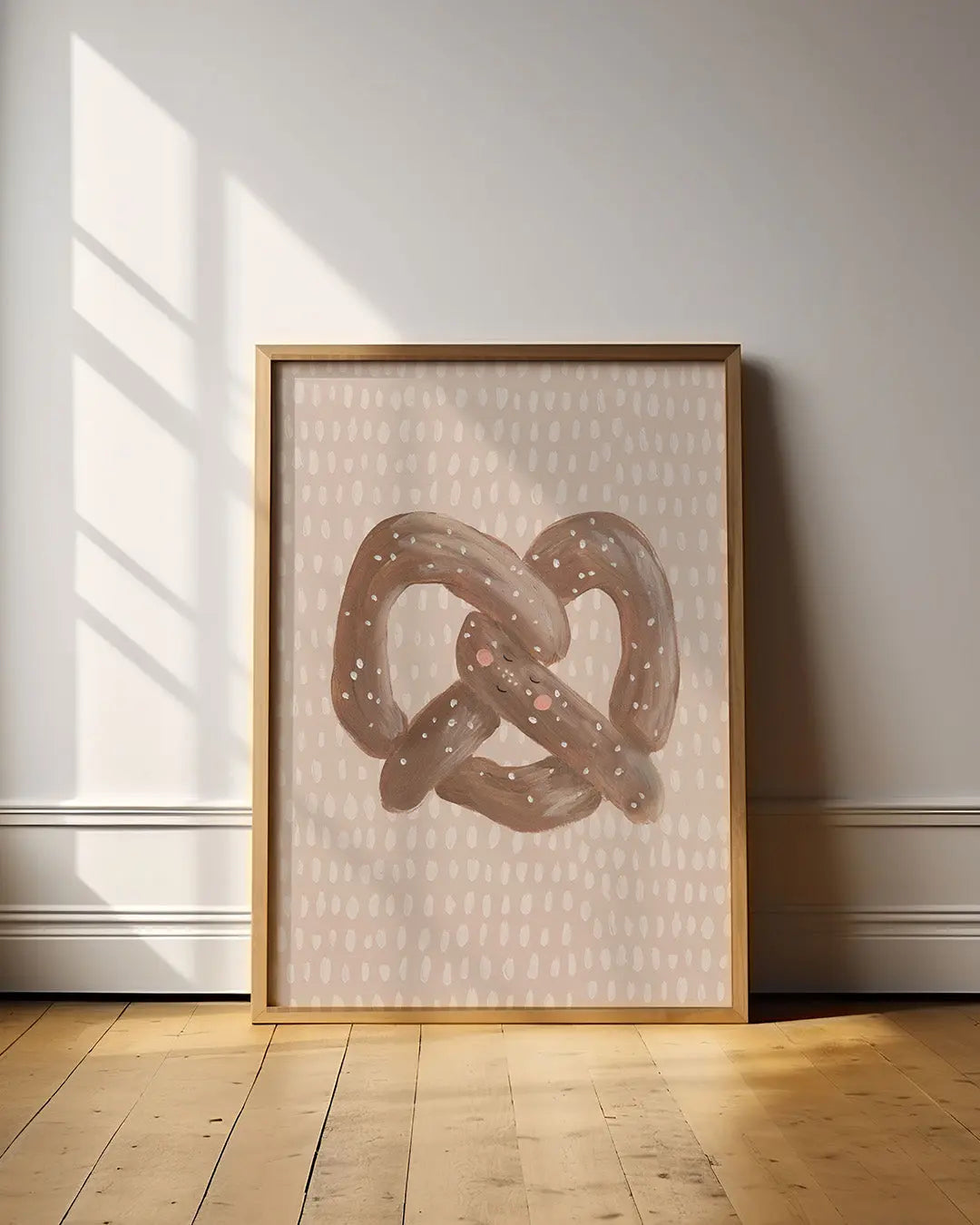 Can You Knot - Pretzel Art Print Lion & The Pear