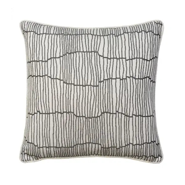 Canale Storm, Sustainable Feather, Cushion Sophie Paterson Cotton Blend & Linen Blend & Viscose Blend Geometric Andrew Martin