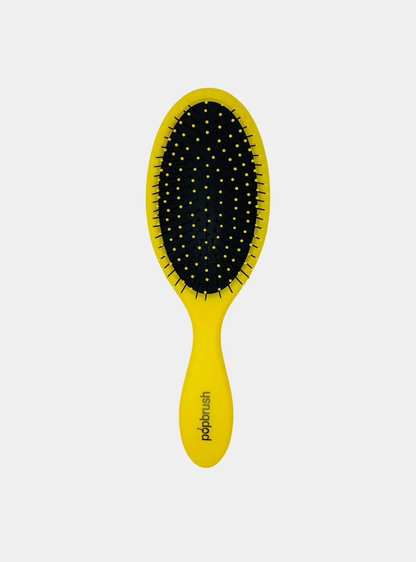 Canary Wharf Yellow Popbrush Ultimate Soft Bristle Hair Brush Popmask