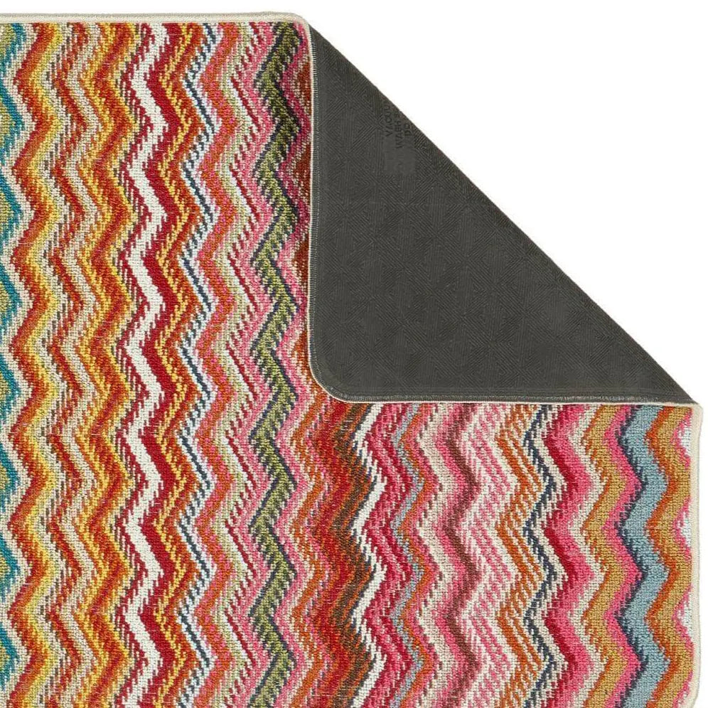 Candy Washable Indoor Mat Chevron Design The Rugs