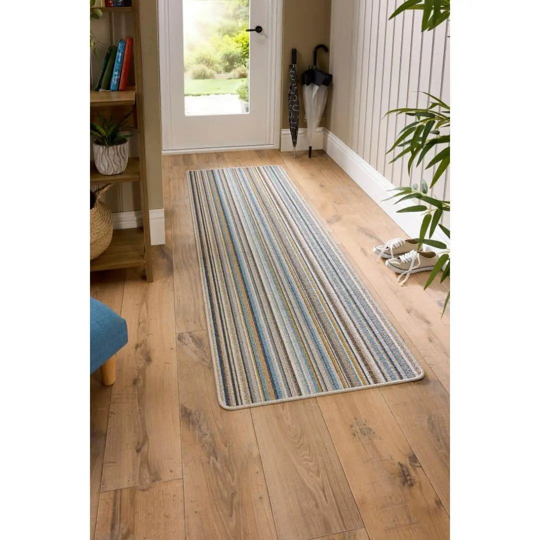 Candy Washable Runners Stripe Design The Rugs