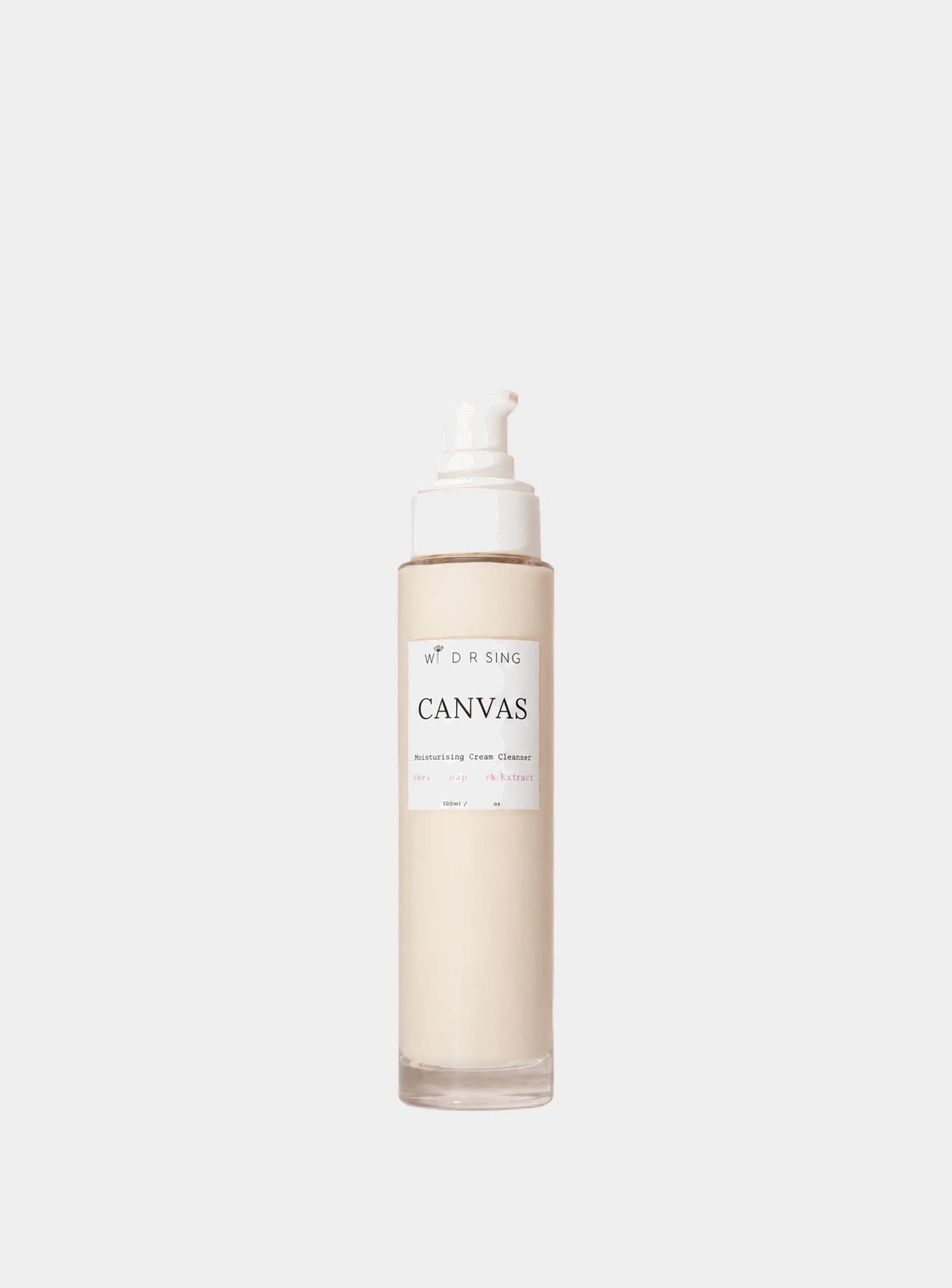 Canvas - Organic Moisturising Cream Cleanser Wild Rising Skincare