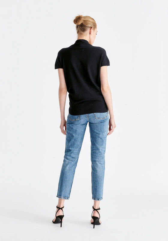 Cap Sleeve Wrap Top Paisie