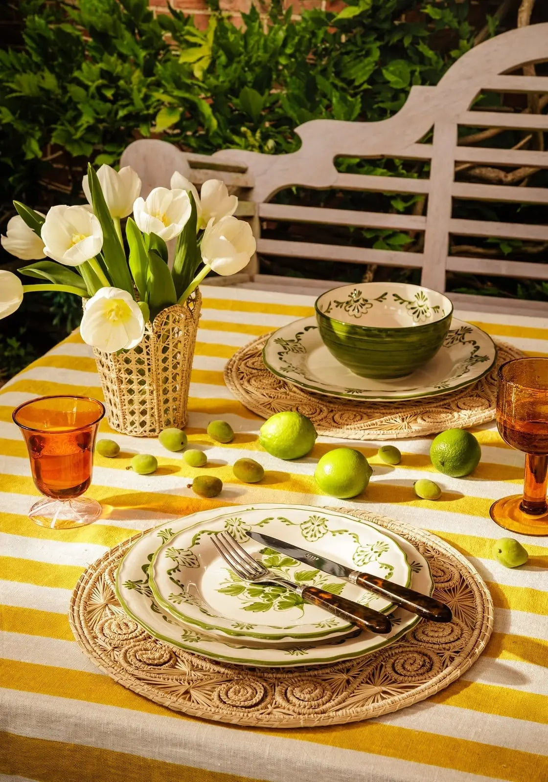 Cara Shell Cereal Bowl, Green Casa by Josephine Jenno