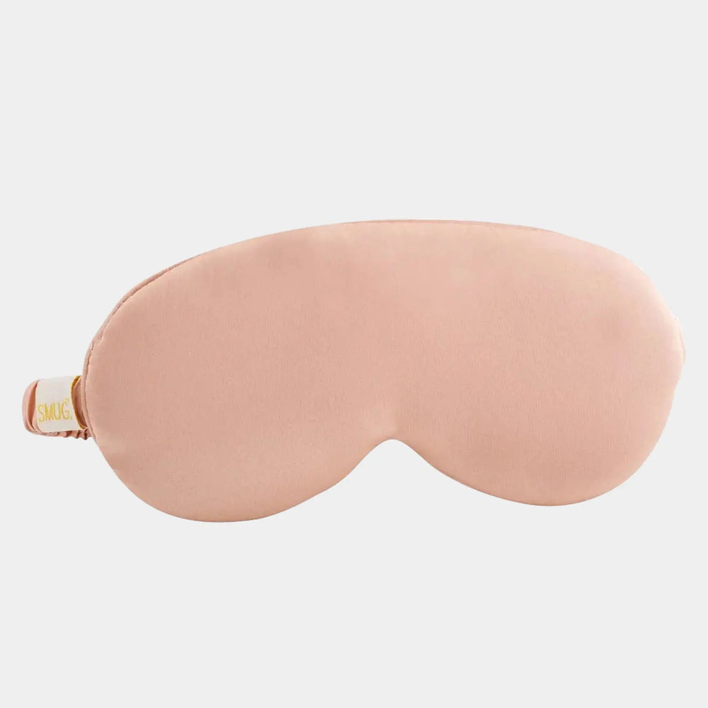Caramel Cloud Padded Satin Sleep Mask - SMUG