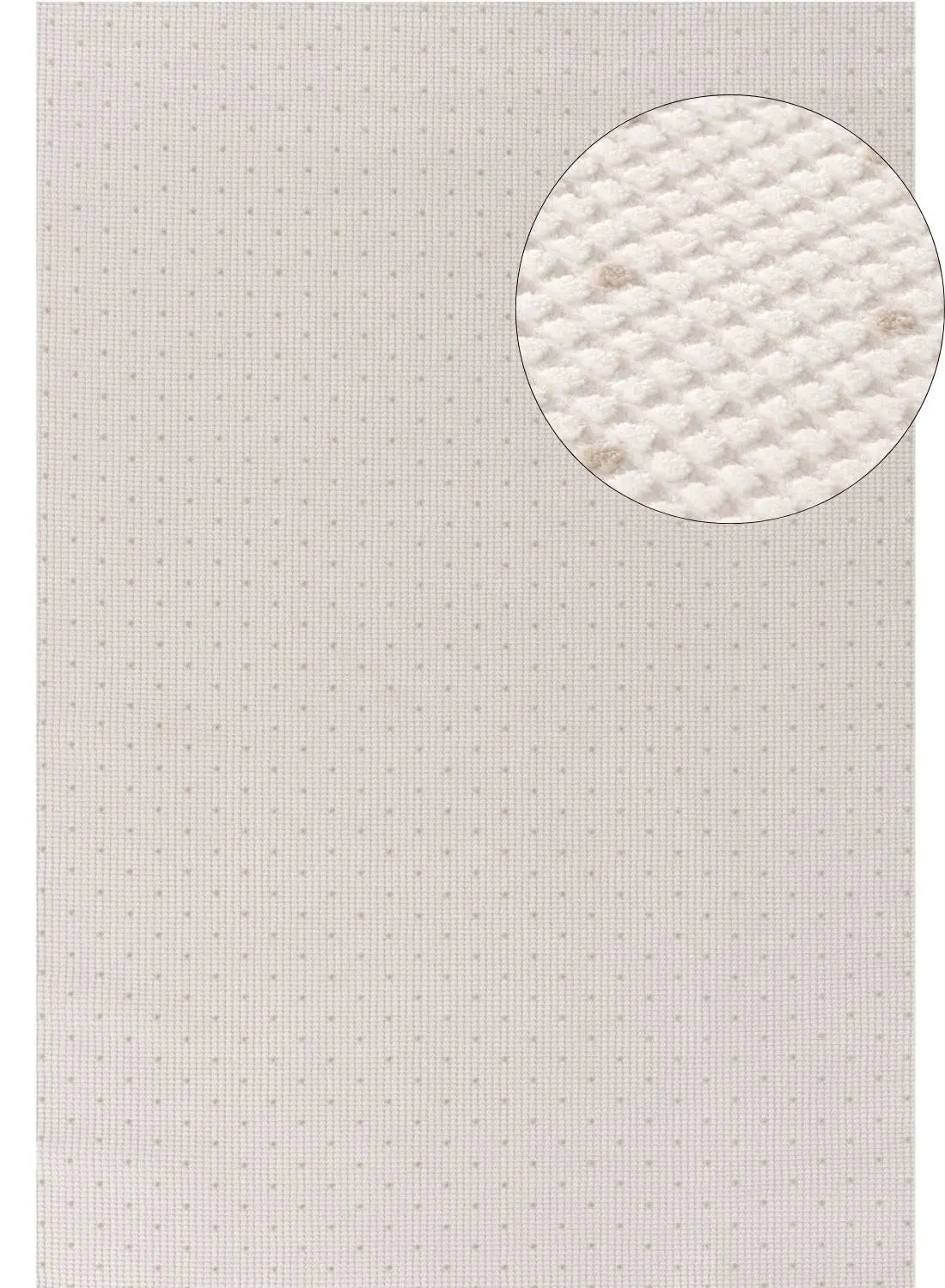 Carmel Cream-Beige Dots Rug | 6080 The Rugs