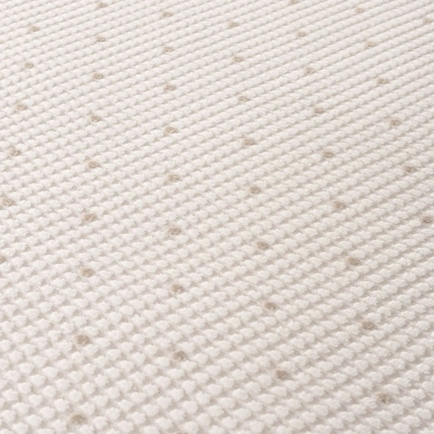 Carmel Cream-Beige Dots Rug | 6080 The Rugs